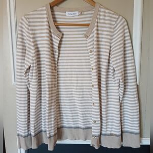 Calvin Klein Button Down Cardigan  Women's Size Small